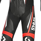 SHUA MONO 1 PC INFINITY Moto Homem Fatos Preto Vermelho