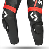 SHUA MONO 1 PC INFINITY Moto Homem Fatos Preto Vermelho