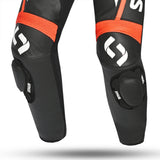 SHUA MONO 1 PC INFINITY Moto Homem Fatos Preto Laranja