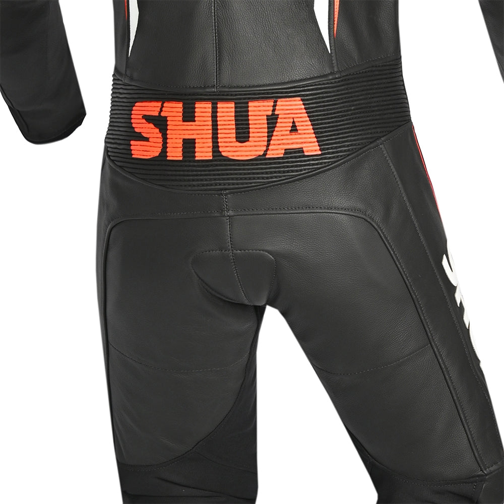 SHUA MONO 1 PC INFINITY Moto Homem Fatos Preto Laranja