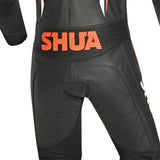 SHUA MONO 1 PC INFINITY Moto Homem Fatos Preto Laranja