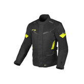 MACNA VAULTURE Moto Impermeável Textil Casacos Preto Amarelo Fluorescente