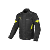 MACNA VAULTURE Moto Impermeável Textil Casacos Preto Amarelo Fluorescente