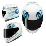 HJC RPHA12 LIGHT FURY UNIVERSAL MC2 MOTO CAPACETE INTEGRAL