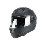SKA-P 3MHA SPEEDER MONO Integral Moto Casco Negro Mate