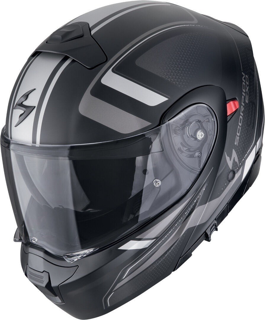 SCORPION EXO-930 EVO ARDENS MODULAR HULL MATTE BLACK PLAT – 1 – Maximomoto PT