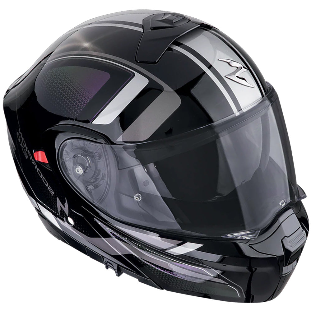 SCORPION EXO-930 EVO ARDENS CASCO MODULAR NEGRO CAMALEÓN – 4 – Maximomoto PT