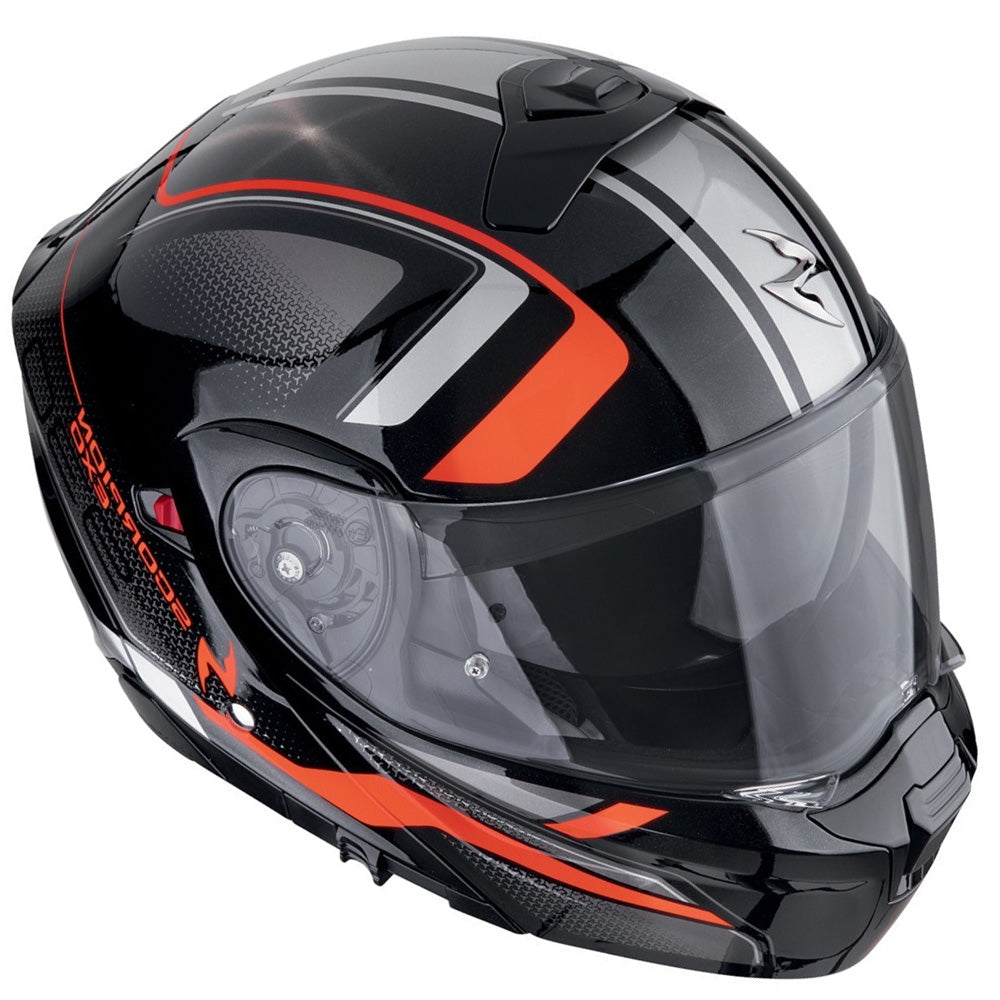 SCORPION EXO-930 EVO ARDENS CASCO MODULAR NEGRO METALIC RED – 4 – Maximomoto PT