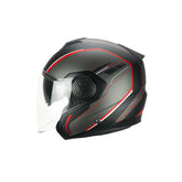 SKA-P - 1DG JET TOUR RACE Nero Rosso opaque – Maximomoto PT