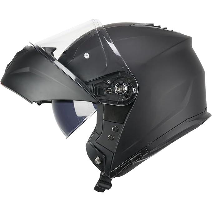 SKA-P 5THA FALCON MONO CAPACETE MODULAR MOTO PRETO MATE – 2 – Maximomoto PT