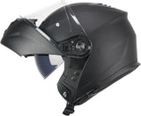 SKA-P 5THA FALCON MONO CAPACETE MODULAR MOTO PRETO MATE