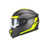 SKA-P 5THG Falcon Casco Modular Deportivo Preto Fluorescente amarelo Mate – Maximomoto PT
