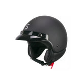 SKA-P 1FHA SMART MONO MOTOCICLETA JET CAPACETE PRETO FOSCO – Maximomoto PT