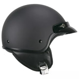 SKA-P 1FHA SMART MONO MOTOCICLETA JET CAPACETE PRETO FOSCO
