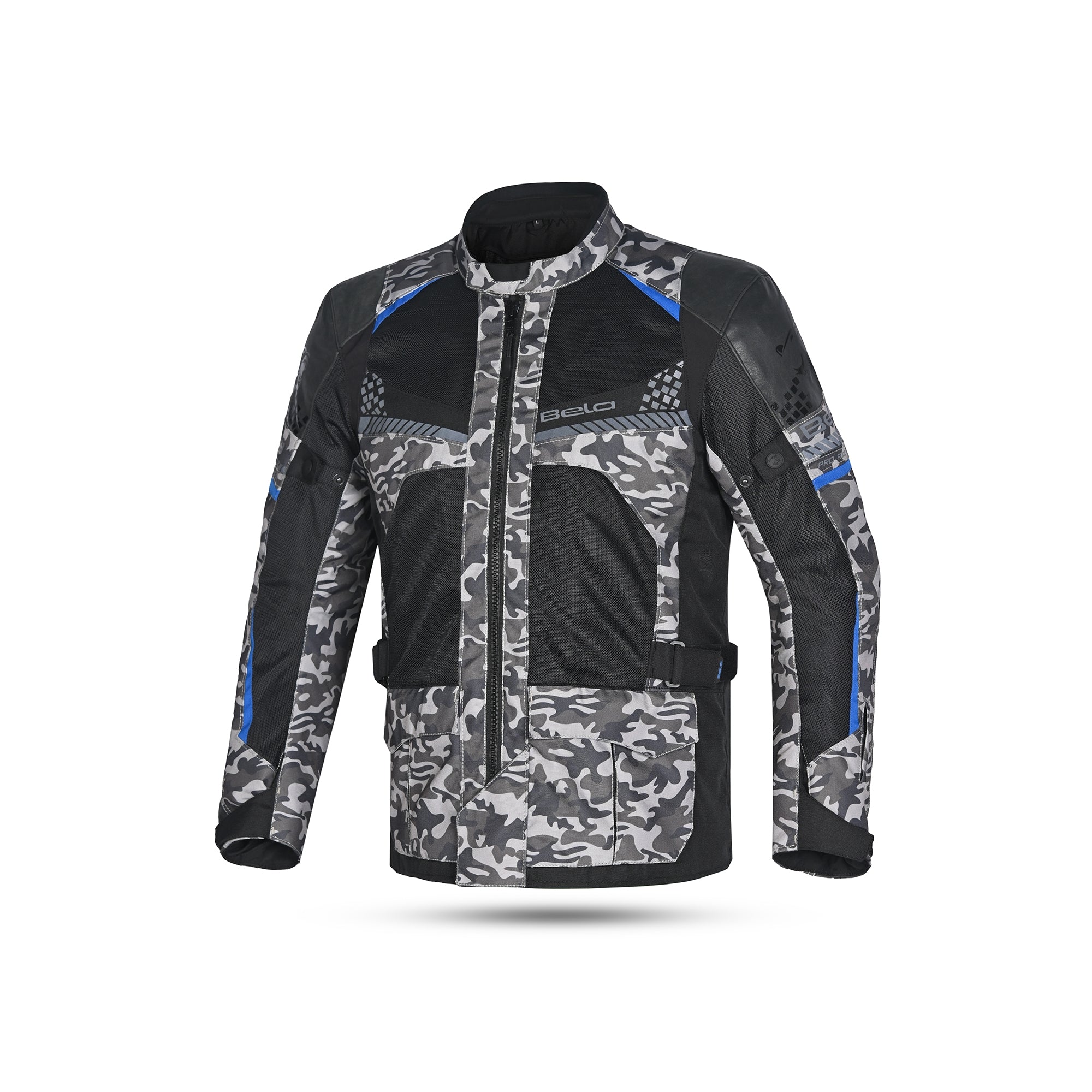 BELA ONSAKER Camuflagem Moto Textil Casacos Azul Preto - maximomoto.pt - front