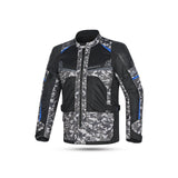 BELA ONSAKER Camuflagem Moto Textil Casacos Azul Preto - maximomoto.pt - front