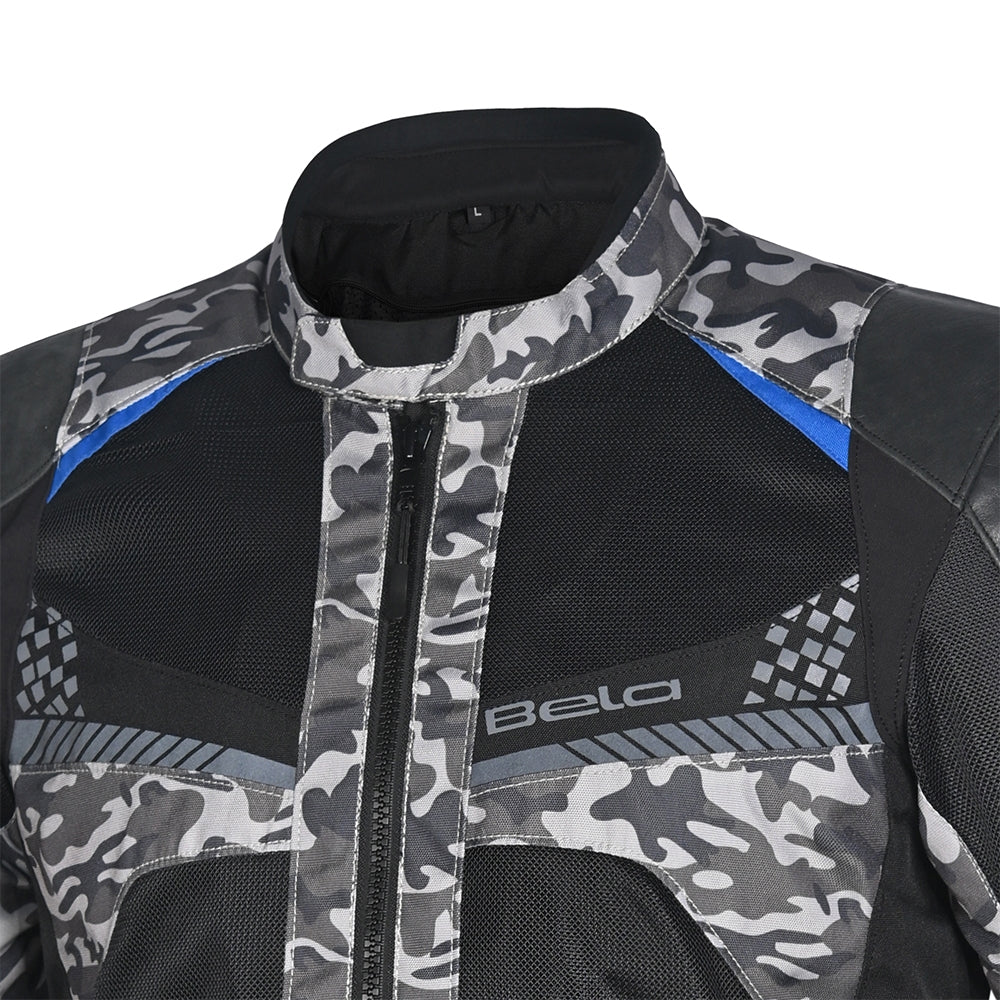 BELA ONSAKER Camuflagem Moto Textil Casacos Azul Preto