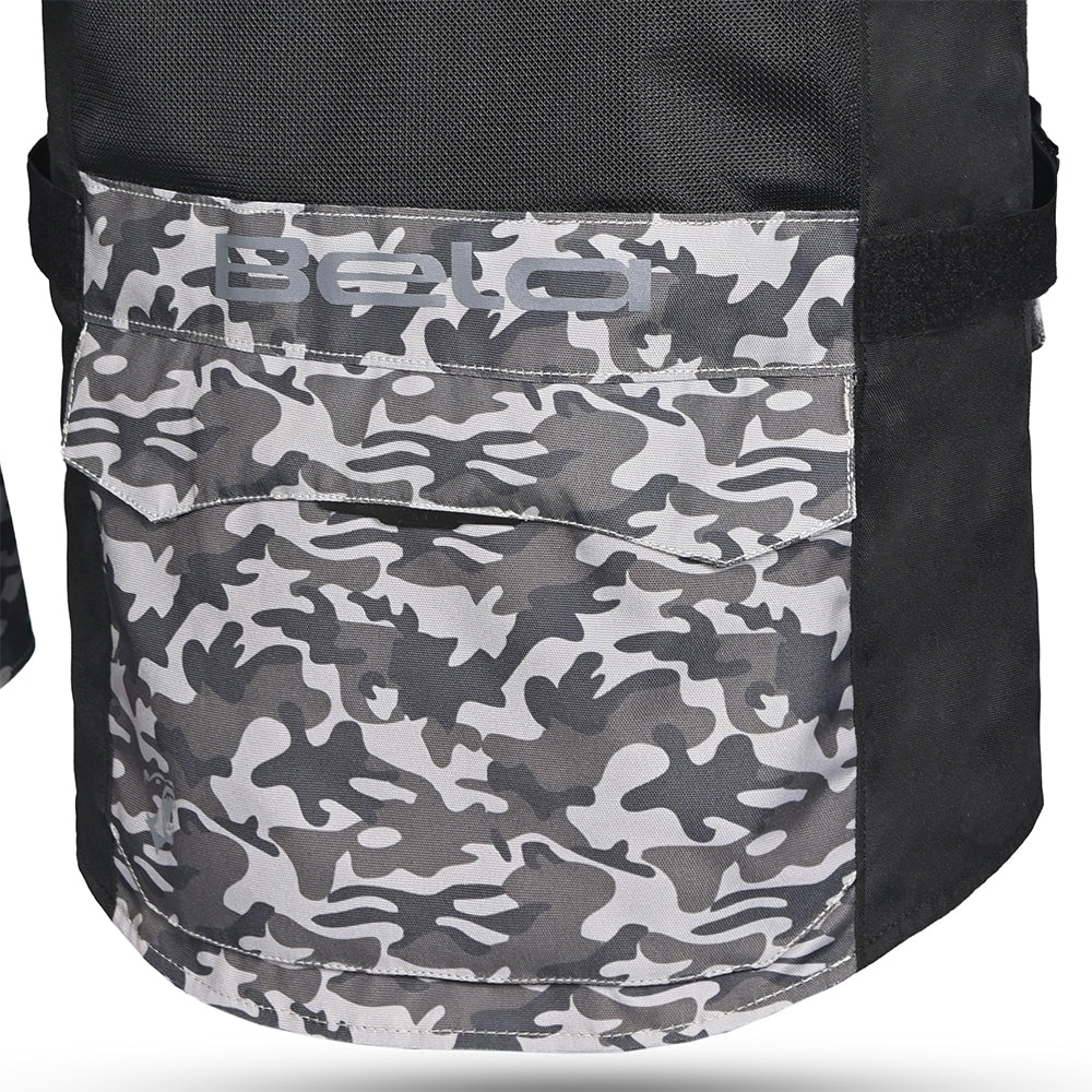 BELA ONSAKER Camuflagem Moto Textil Casacos Azul Preto