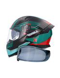 SHIRO KATANA ORBE MOTO INTEGRAL CAPACETE VERDE