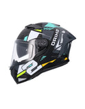 SHIRO CASCO ALPHA UPGRADE GRIS MATE