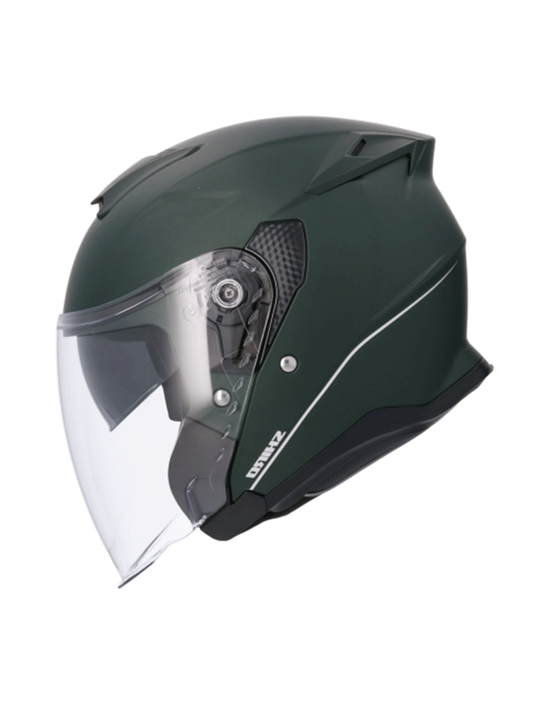 SHIRO CASCO CAPRI MONOCOLOR MATTE GREEN – 1 – Maximomoto PT