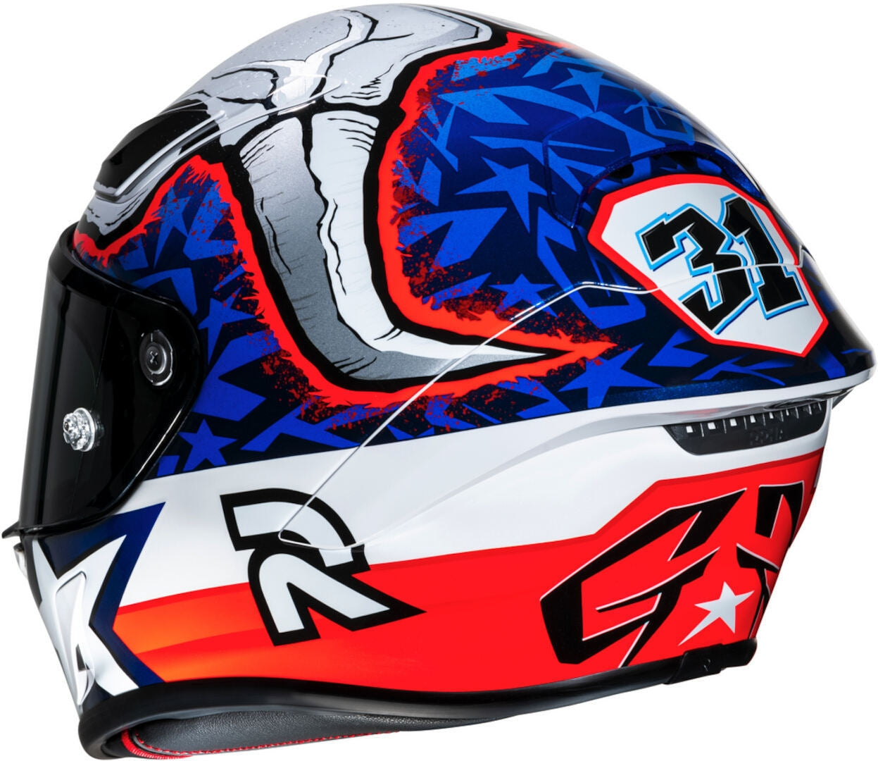HJC RPHA1 GARRETT GERLOFF REPLICA MC21 DE MOTO CAPACETE CORRIDA