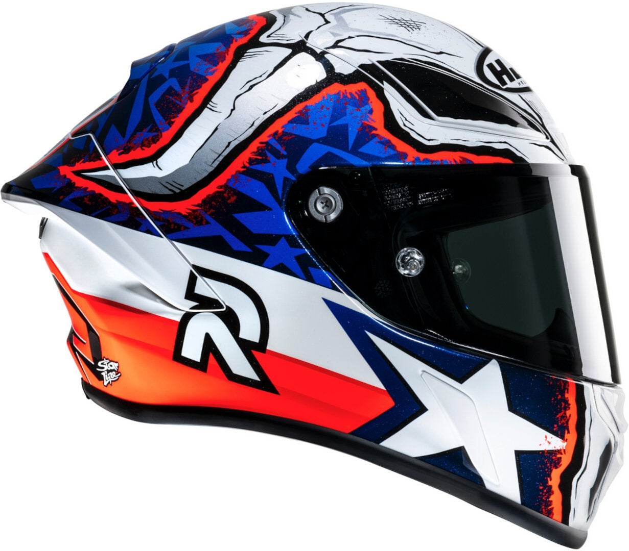 HJC RPHA1 GARRETT GERLOFF REPLICA MC21 DE MOTO CAPACETE CORRIDA