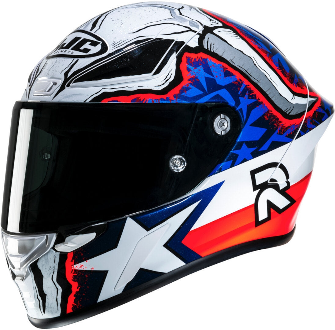 HJC RPHA1 GARRETT GERLOFF REPLICA MC21 DE MOTO CAPACETE CORRIDA