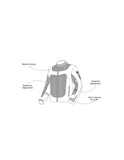 R-TECH - Chaqueta Textil Spiral Mesh Hielo/Negro/ Rojo - SECURTEX MOTOR S.L (t/a MaximoMoto)