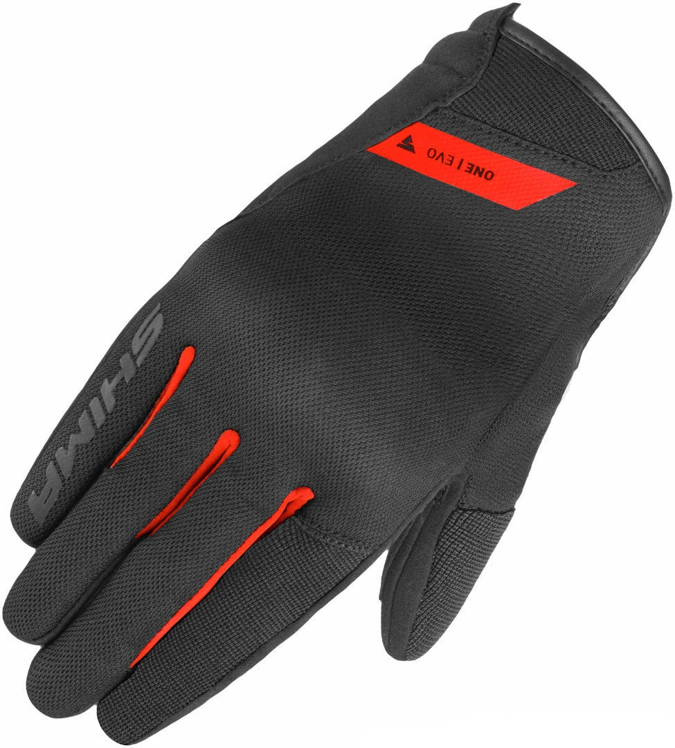 SHIMA ONE EVO Motocicleta Homem Luvas Vermelhas