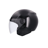 SHIRO CASCO SH-62 KIOTO MONOCOLOR NEGRO