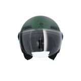 SHIRO CASCO SH-62 KIOTO MONOCOLOR VERDE MATE