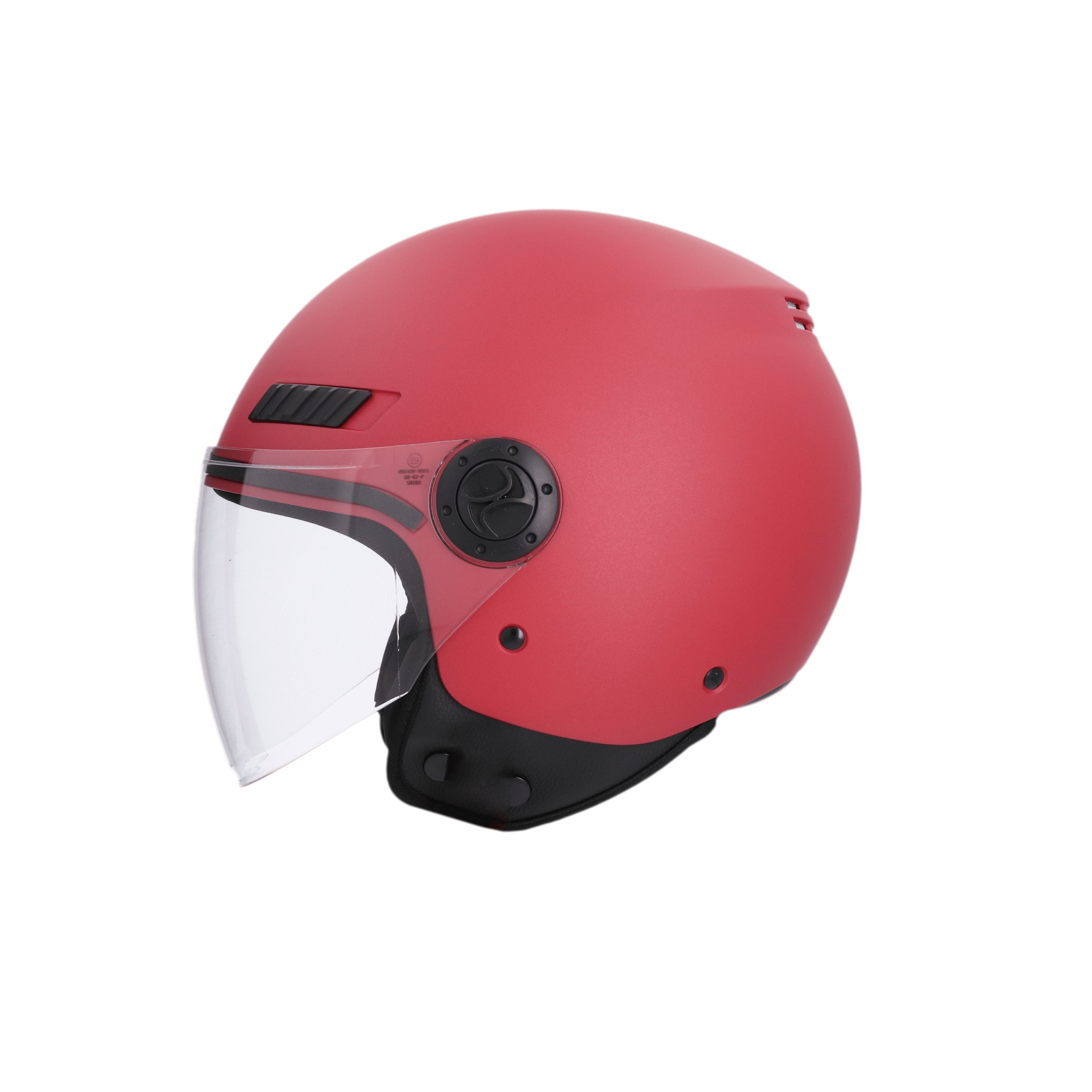 SHIRO CASCO SH-62 KIOTO MONOCOLOR ROJO MATE – 3 – Maximomoto PT