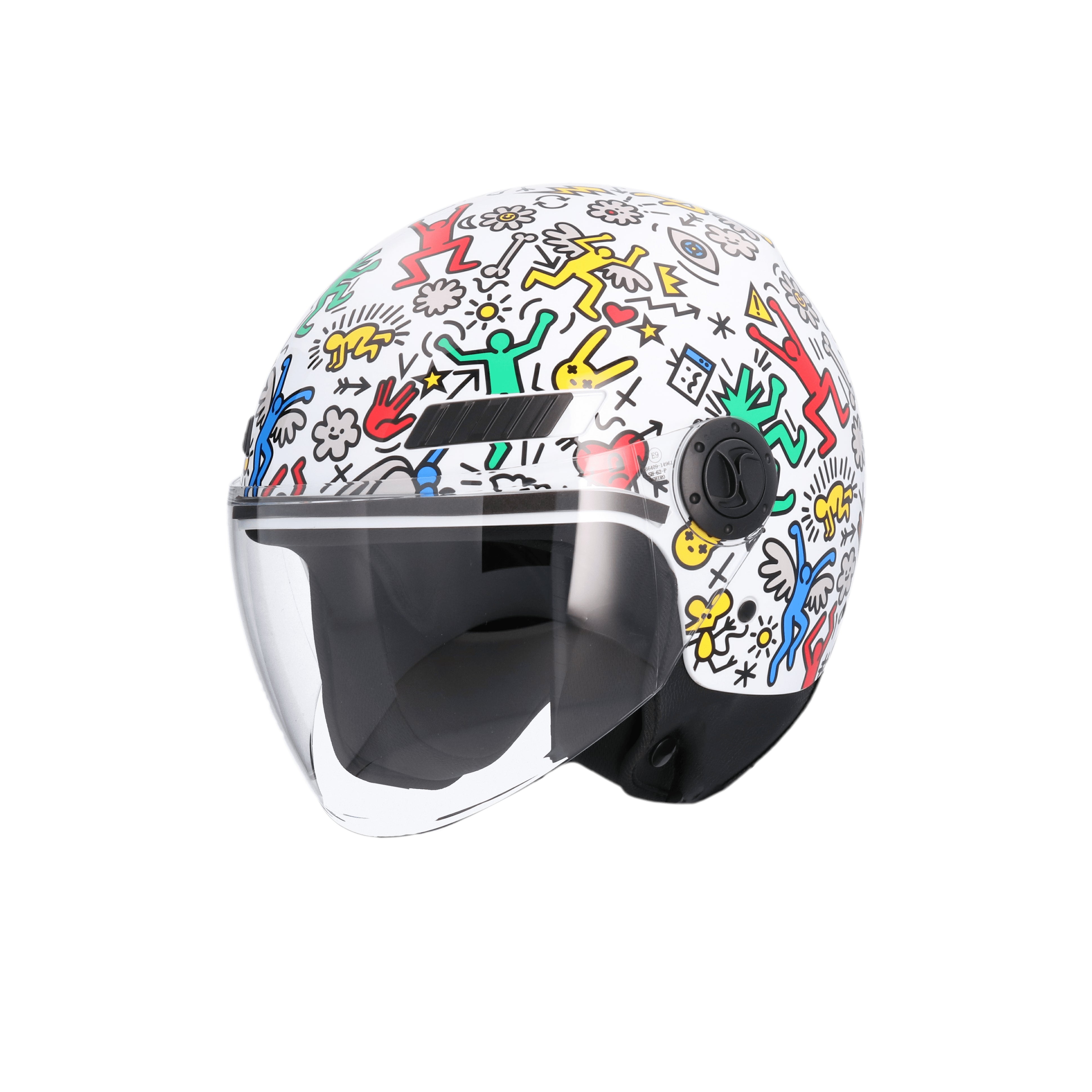 SHIRO CASCO KIOTO DOODLE LIVE MULTICOLOR – 1 – Maximomoto PT