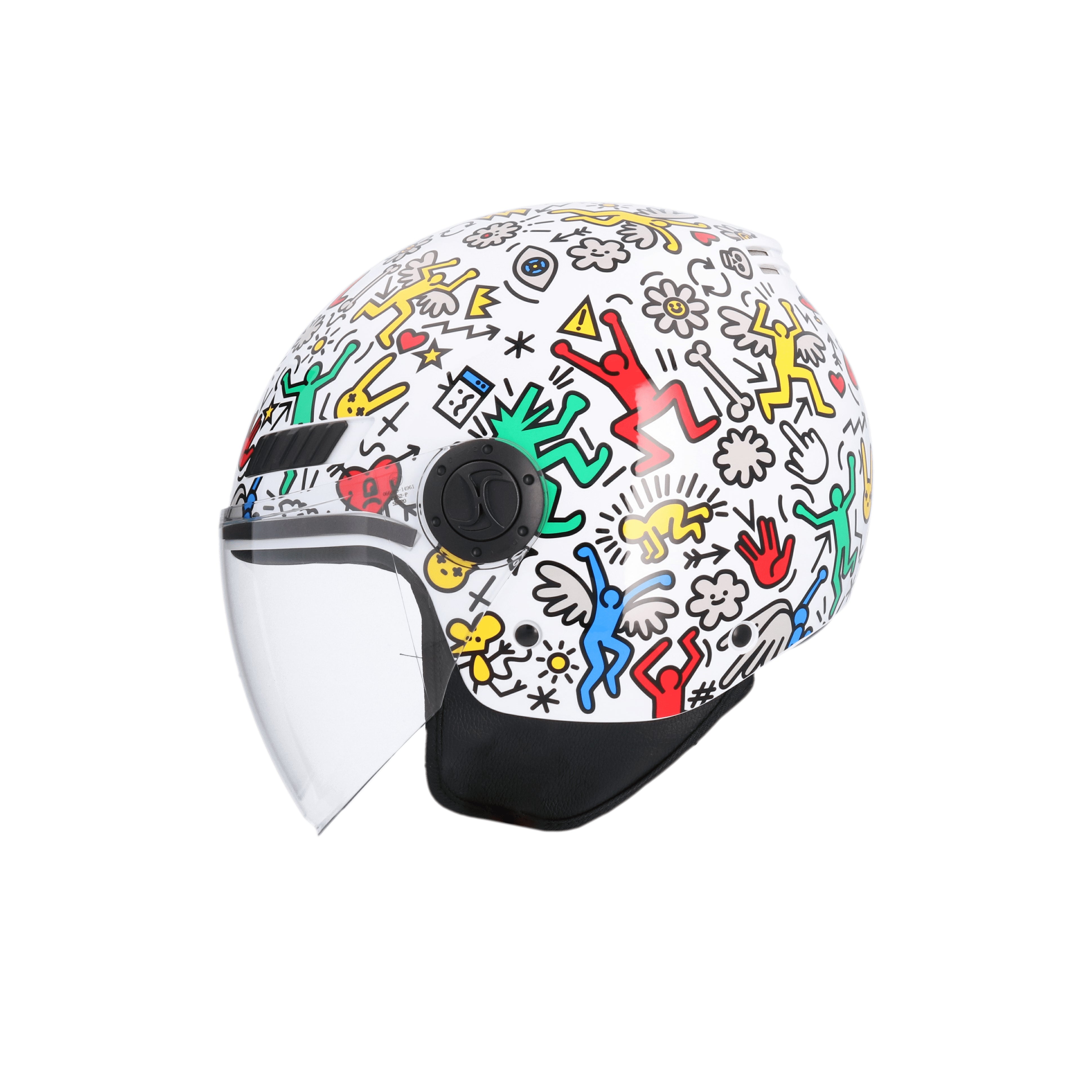 SHIRO CASCO KIOTO DOODLE LIVE MULTICOLOR – 3 – Maximomoto PT