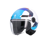 SHIRO CASCO KIOTO KALOS BLANCO_BLUE – Maximomoto PT
