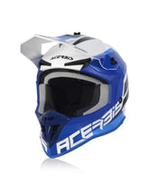 ACERBIS - CASCO IMPACT STEEL JUNIOR BLU/BIANCO – Maximomoto PT