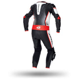 SPYKE - ARAGON RACE 1PC SUIT BLACK/WHITE/FLUO RED - SECURTEX MOTOR S.L (t/a MaximoMoto)