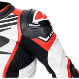 SPYKE - ARAGON RACE 1PC SUIT BLACK/WHITE/FLUO RED - SECURTEX MOTOR S.L (t/a MaximoMoto)