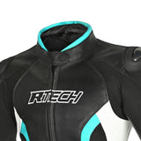 R-TECH - Chaqueta Tom Rider Lady Negro/Blanco/Turquise - SECURTEX MOTOR S.L (t/a MaximoMoto)