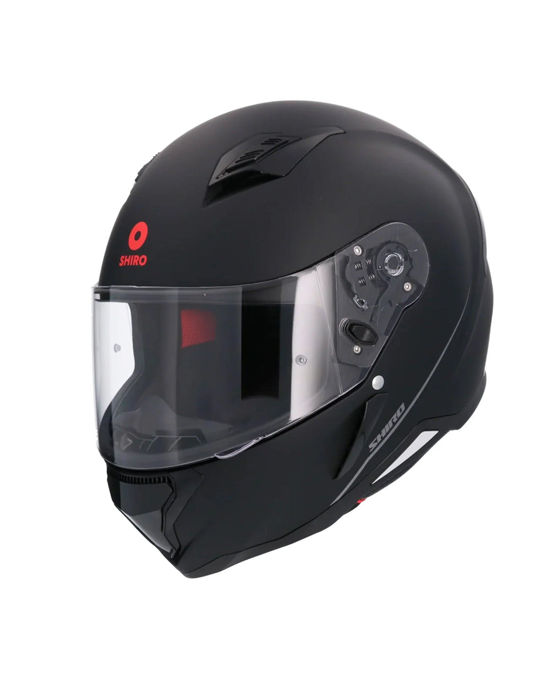 SHIRO CASCO SH-890 HUNTER MONOCOLOR NEGRO