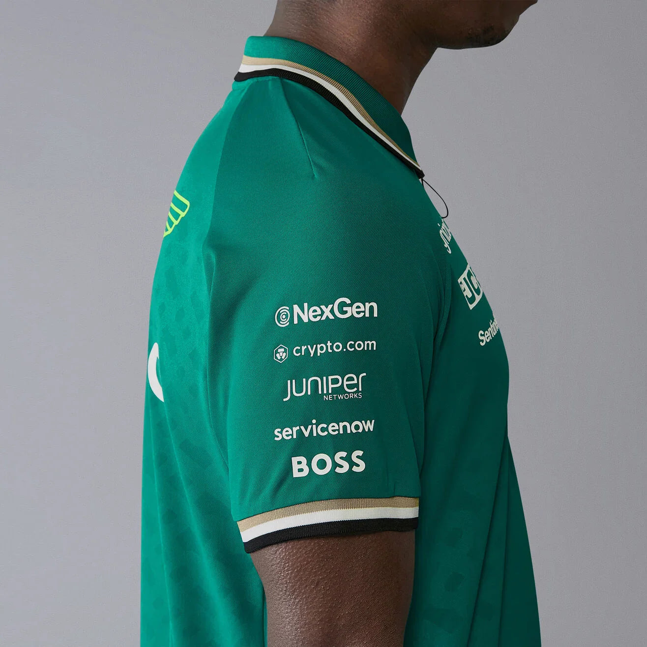 ASTON MARTIN F1 Mens Rp Equipo Polo Verde – 7 – Maximomoto PT