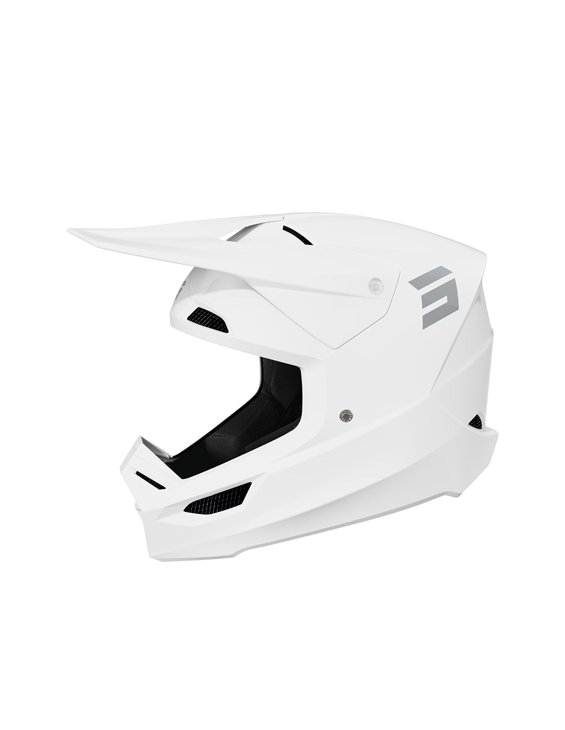 CASCO FURIOUS SOLID WHITE_GLOSSY XS - SECURTEX MOTOR S.L (t/a MaximoMoto)
