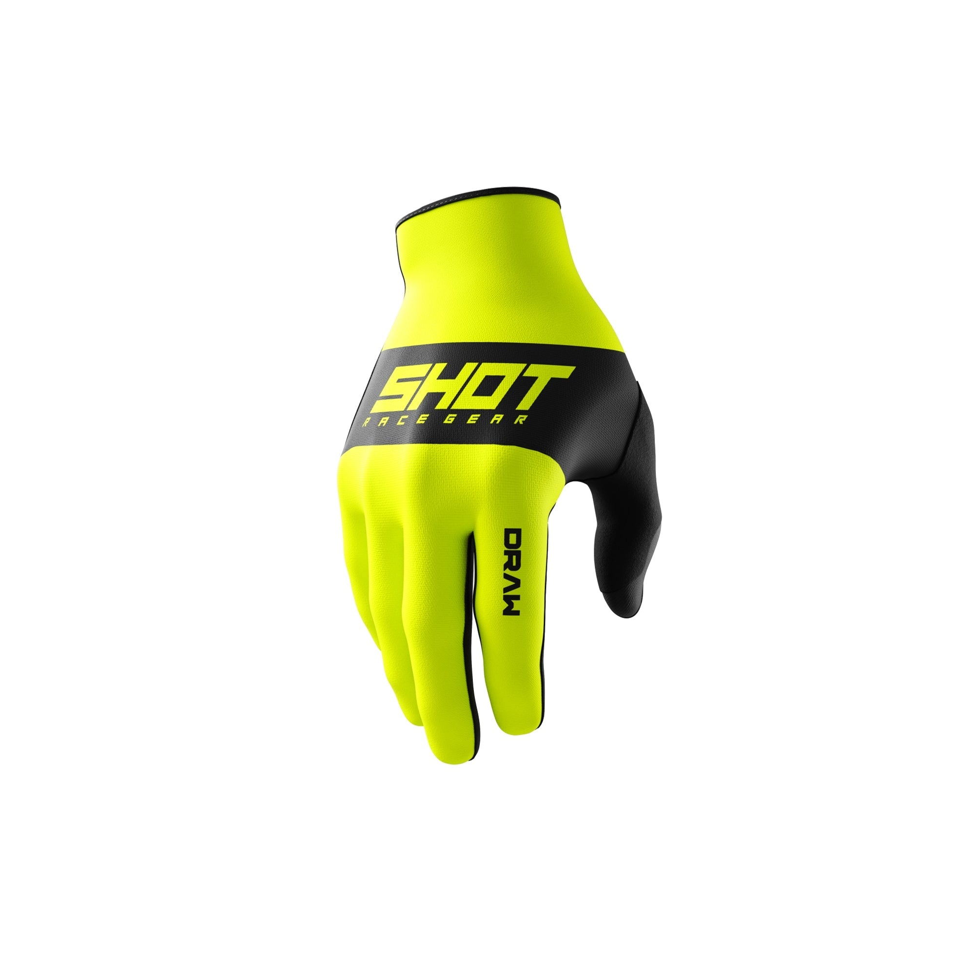 SHOT DRAW LUVAS DE MOTO CÉU NEON_AMARILLO – 1 – Maximomoto PT