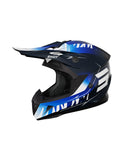 CASCO SHOT PULSE KID X-TREM BLUE_GLOSSY YS