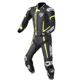 MUGENRACE MNR-1911 MUCHO COURO FATO PRETO AMARELO BRANCO