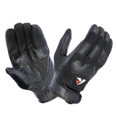 R-TECH DIJON Black Leather Motorcycle Gloves – Maximomoto PT
