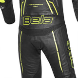 BELA ROCKET MIX KANGAROO 2 PC Fatos De Moto Homem Preto Amarillo Fluro