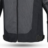 R-TECH SPIRAL MESH Casacos De Moto Textil Cinza Preto Vermelho