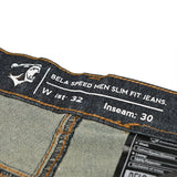 BELA SPEED SLIM FIT JEANS Moto Calças Azul 30L